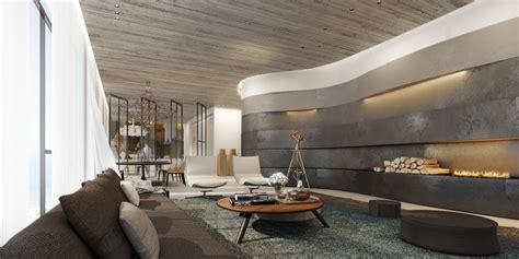 Smoking Hot Penthouse Interior Designs Visualized