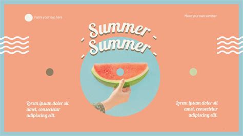 Summer Ppt Template Free