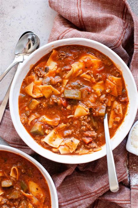 easy lasagna soup erin lives whole