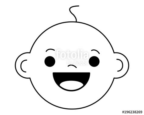 Cute Baby Face Drawing Free Download On Clipartmag