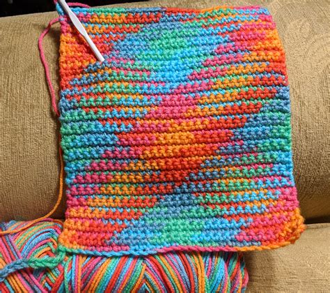 My First Attempt At Planned Pooling Crochet