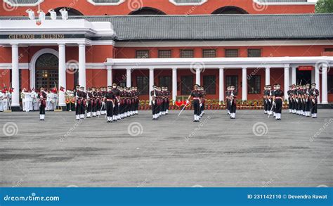 Indian Military Academy Ima Passing Out Parade 2021 Editorial Image Image Of 2021 Battalion
