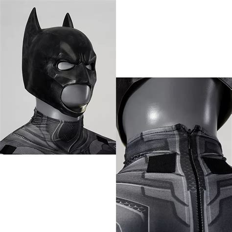 Batman Cosplay Costumes Bruce Wayne Plated Second Batsuit 3d Jumpsuit Protective Suit For Mens
