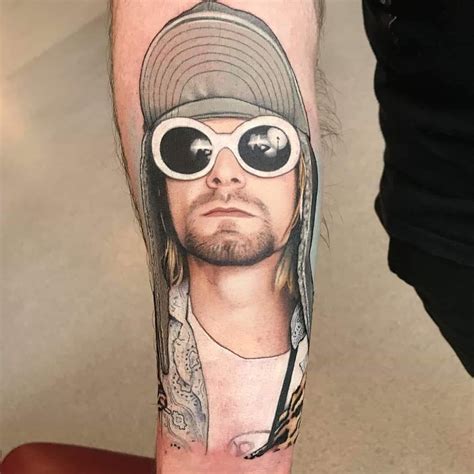 Kurt Cobain By David Corden At Semper Edinburgh Tattoos