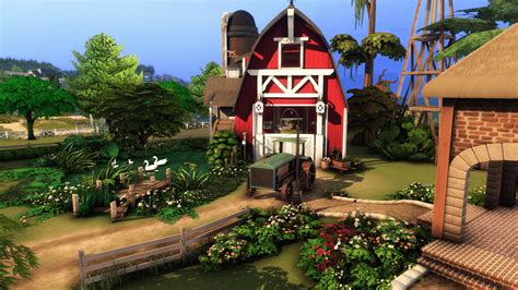 Windmill Farm No Cc Mod Sims 4 Mod Mod For Sims 4