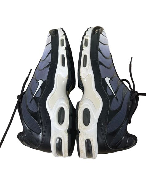 Nike Air Max Plus Tn Black White Grey Gradient 852630 028 Mens Size 11