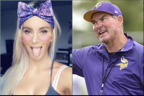 Photos Vikings Head Coach Mike Zimmer S Model Gf Katrina Miketin Returned To Ig With Thirst