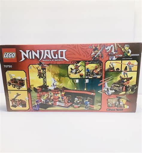 Lego Ninjago Ninja Db X 70750 Spinjitzu 6 Wheeler Ebay