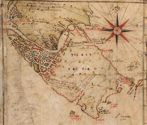 1630 Map Of Strait Of Magellan Photograph By Everett Fine Art America