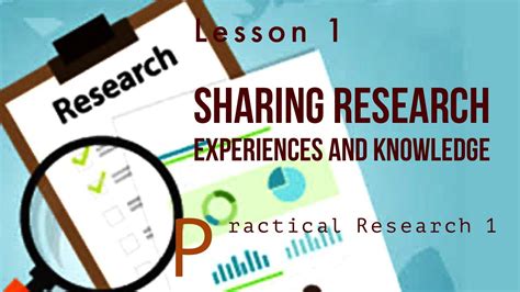 Sharing Research Experiences And Knowledge Practical Research Youtube