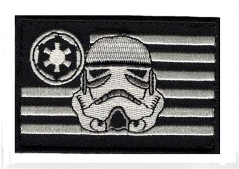 Stormtrooper Usa Flag Star Wars Rogue Morale Iron On Sew On Patch Ebay