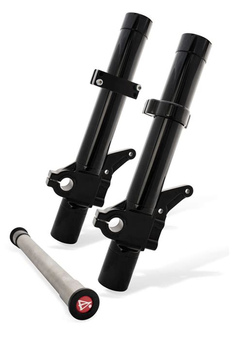 Leading Axle Fork Legs 49mm Black 2014up Battistinis Custom Cycles Shop