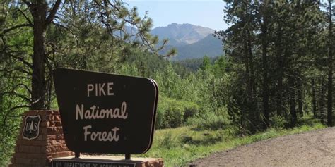 Pike National Forest Central Colorado Biking Boating Camping