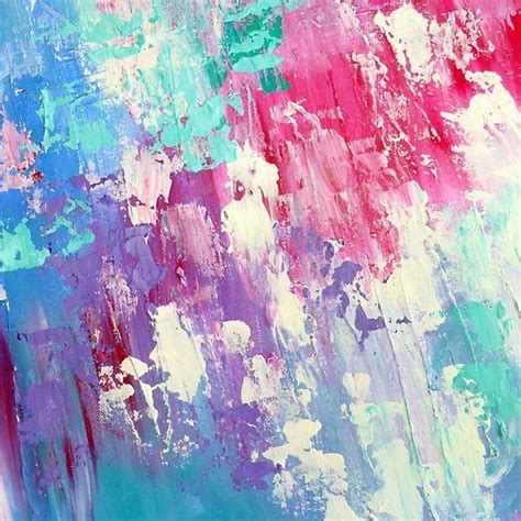 Pastel Abstract Prints A Textured Abstract Painting On A Canvas