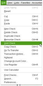 In order to void a check in quickbooks you need to find the check in your bank register and void the check. How to Void a Check in QuickBooks… - Experts in QuickBooks ...
