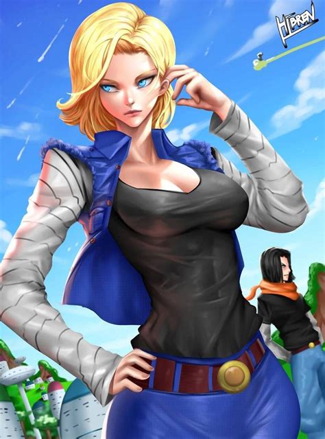 Android 18 By Hibren On Deviantart Dragon Ball Art Dragon Ball Z Dragon Ball Artwork