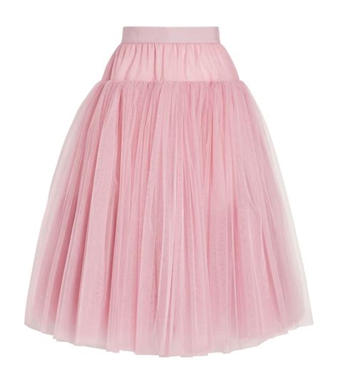 Dolce Gabbana Layered Tulle Skirt Harrods Us
