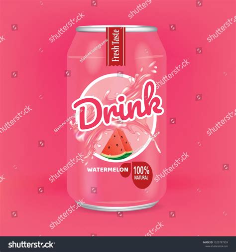 Canned Watermelon Drink Ad Sponsored Canned Watermelon Drink Watermelon Drink Drinks