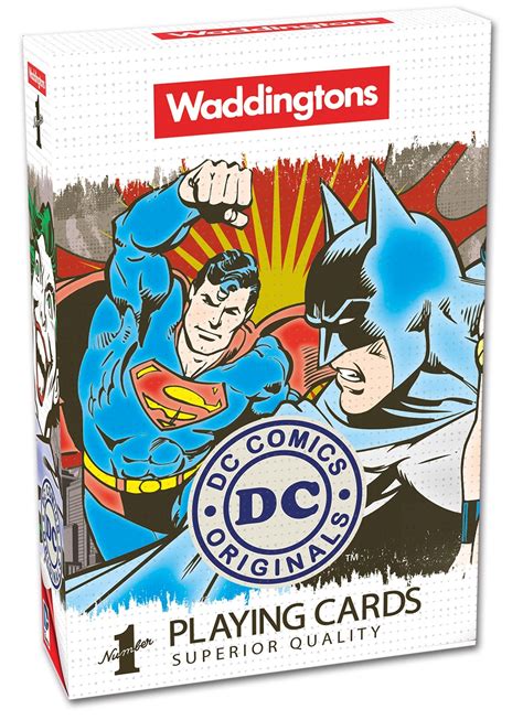 Dc Comics Cards Board Game At Mighty Ape Nz