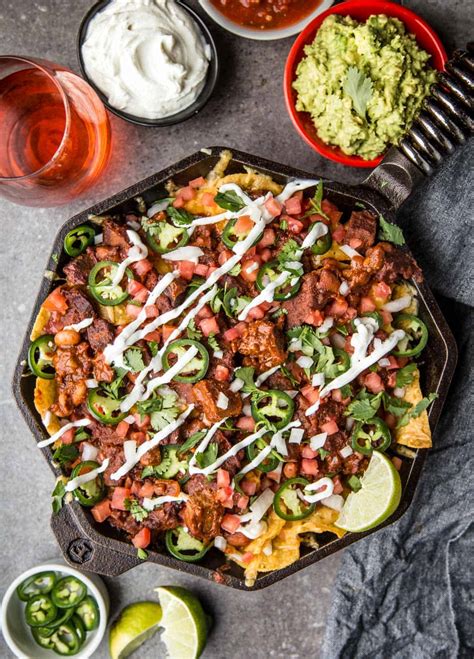 Smoked Beef Brisket Nachos Perfect For Leftover Brisket Vindulge