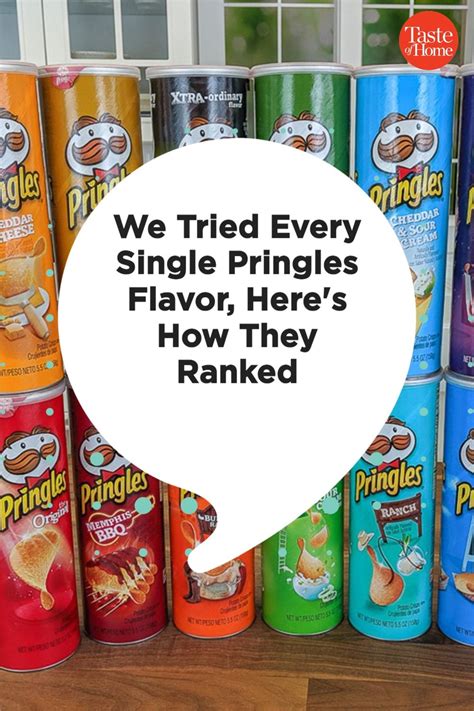 We Tried Every Single Pringles Flavor Heres How They Ranked In 2021