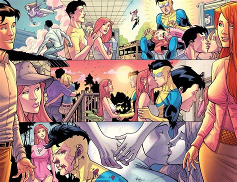 Invincible Comics Issue 54 Invincible And Atom Eve