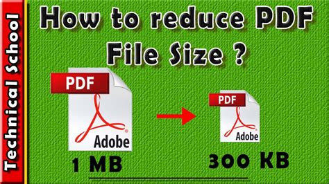 How To Compress PDF File Size YouTube