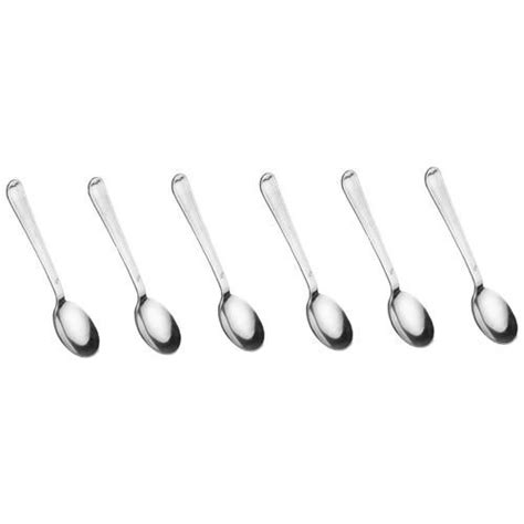 Buy Crystal Stainless Steel Coffee Spoon Set Elegant Design Dubrale