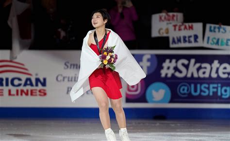 Ice Time World Champion Kaori Sakamoto Cruises To Victory At Skate