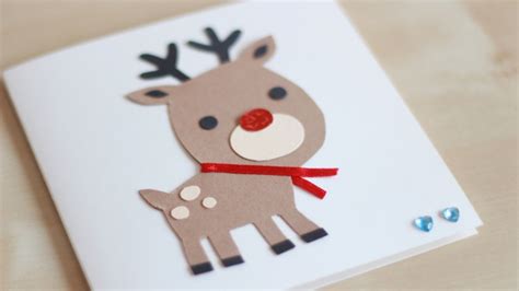 Nevena Krstic Easy Reindeer Christmas Card