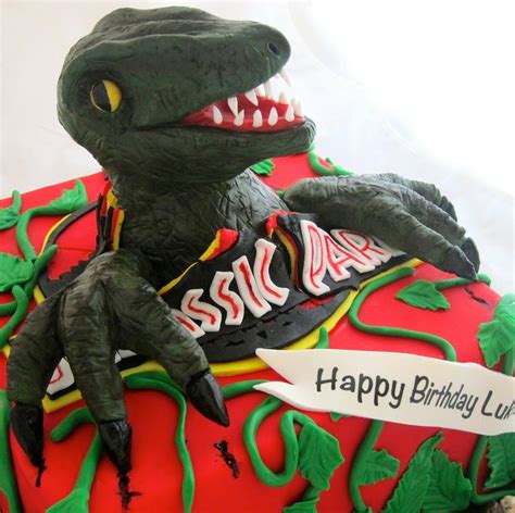 Jurassic Park Cake Cake By Kate Cakesdecor