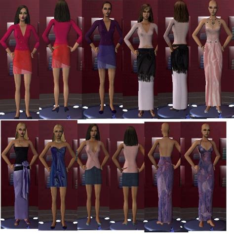 Mod The Sims Adult Womans Collection