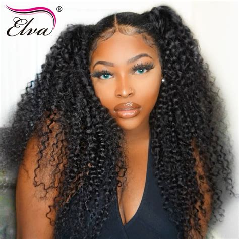 Pre Plucked Full Lace Human Hair Wigs With Baby Hair Brazilian Gluless