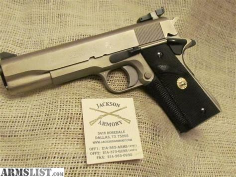 Armslist For Sale Colt Satin Nickel Govt Model 45