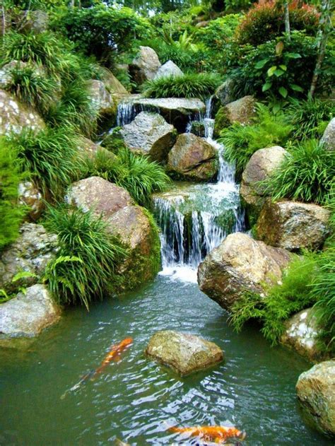 Bringing The Sound Of Nature To Your Garden Building A Small Waterfall