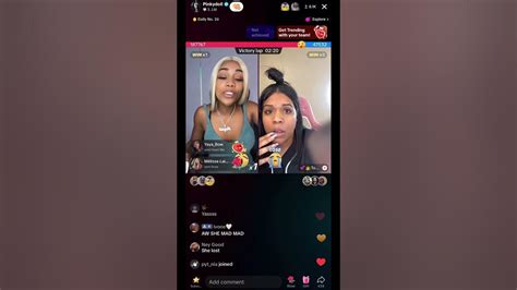 Pinkydoll Wins Her 1st Live Match On Tiktok Youtube