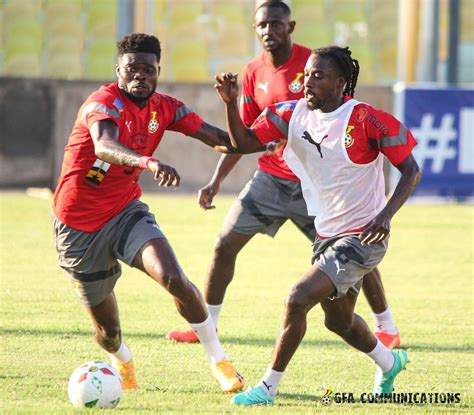 The 2023 Africa Cup Of Nations Black Stars Training Camp In South