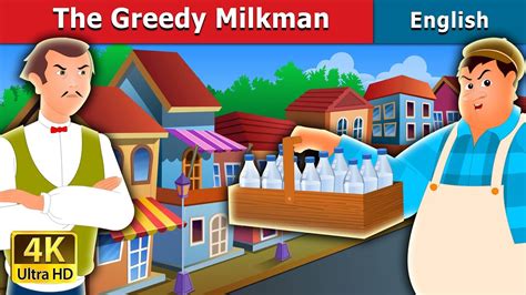 The Greedy Milkman Story In English Stories For