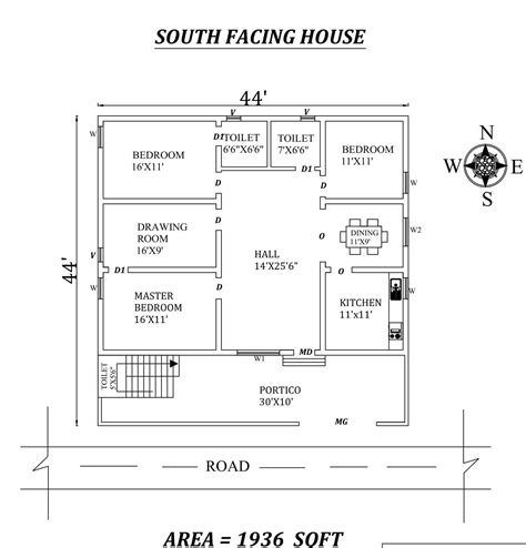 X South Facing Home Plan As Per Vastu Shastra Are Available In My Xxx