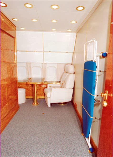 The inside of the plane is highly classified. Interior of Vladimir Putin's Plane