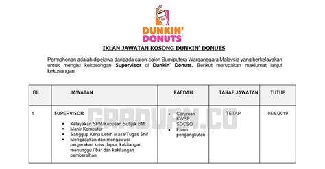 Jūs varat atrast sīkāku informāciju par dunkin donuts lampung vietnē www.dunkindonuts.co.id. Jawatan Di Dapur | Desainrumahid.com
