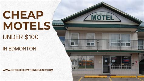 Discover Cheap Motels In Edmonton Under For Your Budget Stay