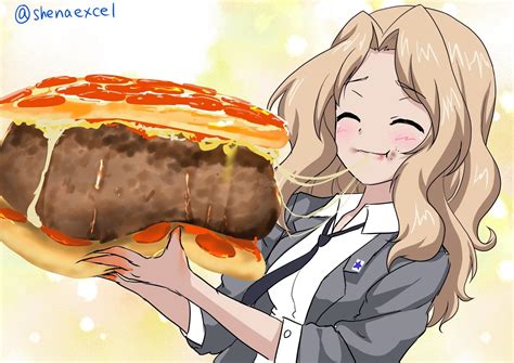Pizza Hut Anime Girl
