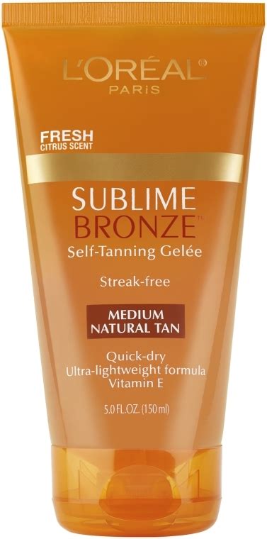 Loreal Paris Sublime Bronze Self Tanning Gelee Medium Natural Tan