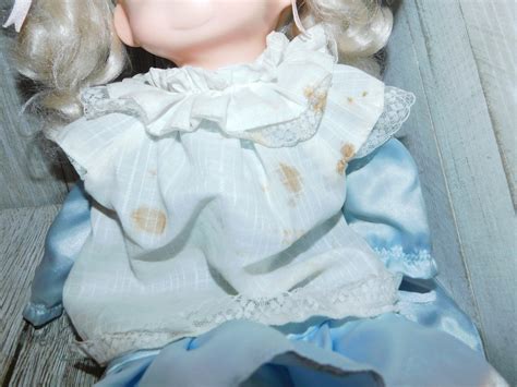 Vintage Precious Moments Doll 15 Inch Missy Doll In Blue Etsy