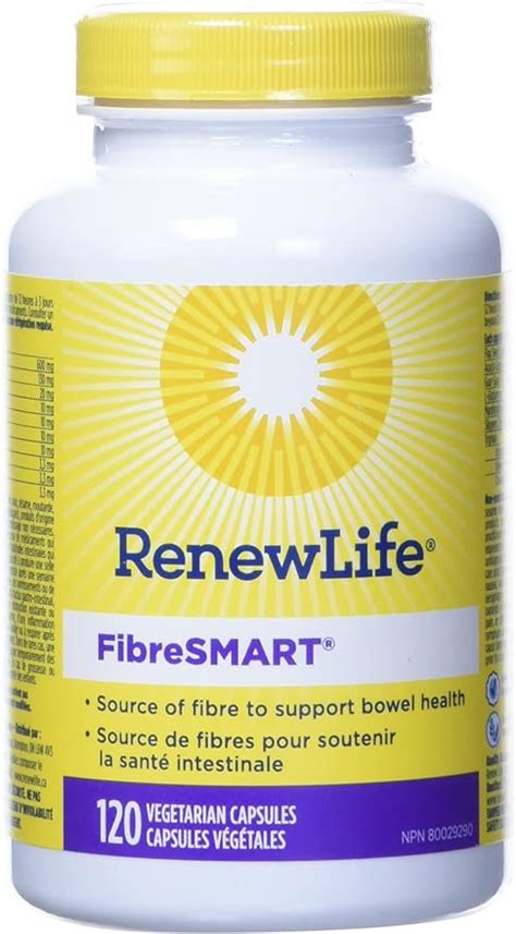 Renew Life Adult Fiber Supplement Fiber Smart Dietary