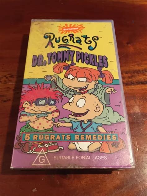 Nickelodeon Rugrats Dr Tommy Pickles Vhs Picclick Uk Sexiz Pix