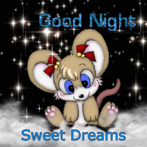 Animated By Henny Delhaas Cute Good Night Good Night Wishes My