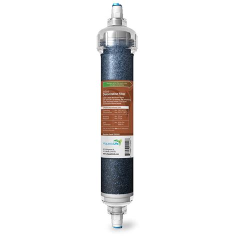 Which Is The Best Deionization Water Filter Life Maker