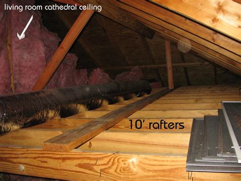 Opening up a home by raising the ceiling. Raising Ceiling Height, Raftered At 8 And 10 Already ...